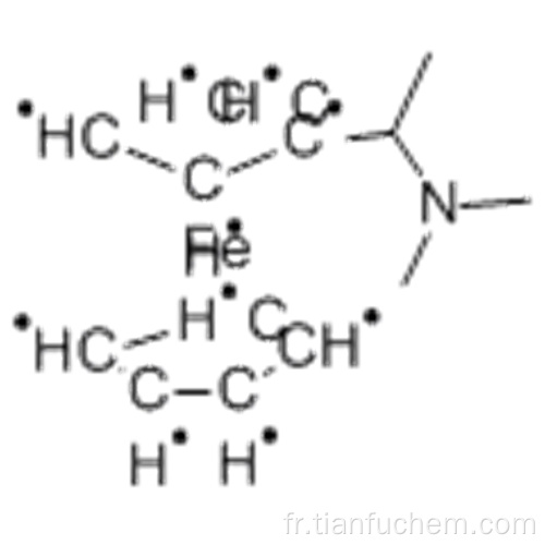 Ferrocène, [1- (diméthylamino) éthyle] CAS 31904-34-4